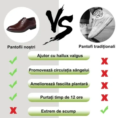 (🎉Reducere de 50% astăzi - ofertă limitată) Pantofi noi din piele pentru bărbați 2025👞Suport arc, mers confortabil (✅Eficacitate: ameliorează durerile de picioare)