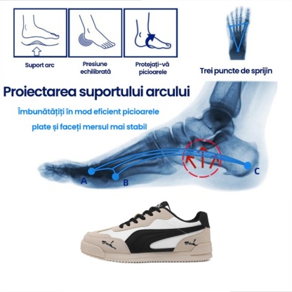 [Ultima zi cu 50% reducere - nu o ratați] 🔥Încălțăminte casual de marcă cu design ergonomic 👞Cusuți manual - respirabili, impermeabili ✅Suport pentru bolta plantară, mers confortabil