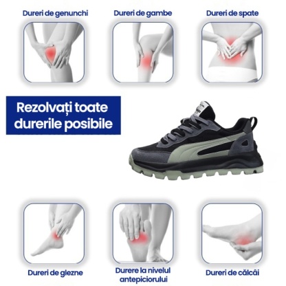 [50% reducere azi - nu ratați] 🔥 Pantofi de mers cu design ergonomic 👞Cusuti manual - impermeabili și anti-alunecare ✅ Suport arc pentru mers confortabil