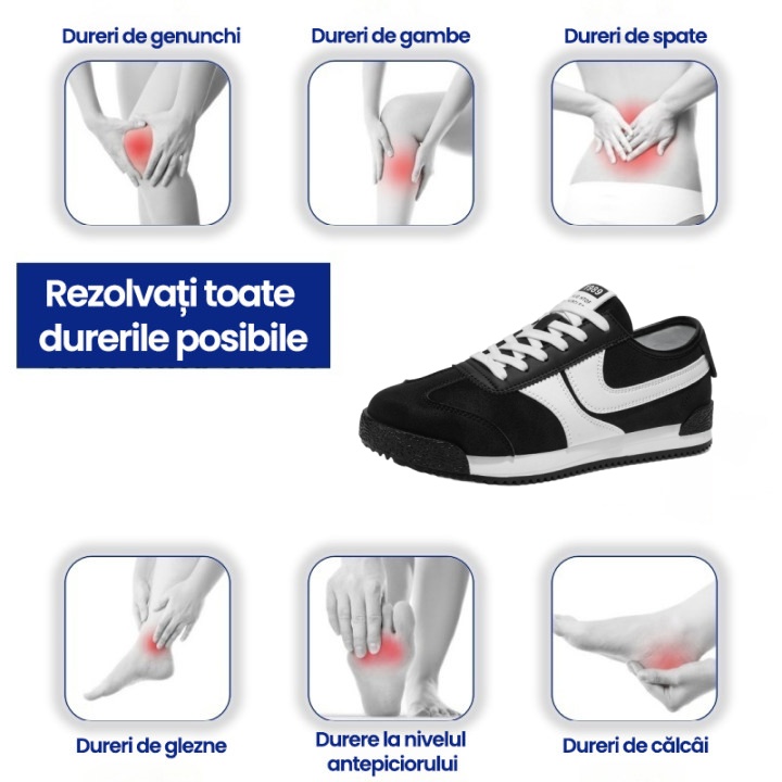 [50% reducere azi - nu ratați] 🔥 Pantofi de mers cu design ergonomic 👞Cusuti manual - impermeabili și anti-alunecare ✅ Suport arc pentru mers confortabil