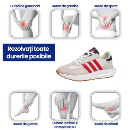 [Reducere 50% astăzi - nu o ratați] 🔥 Pantofi de mers cu design ergonomic 👞 Cusuți manual - impermeabili și antiderapanți ✅ Suport pentru bolta plantară pentru mers confortabil