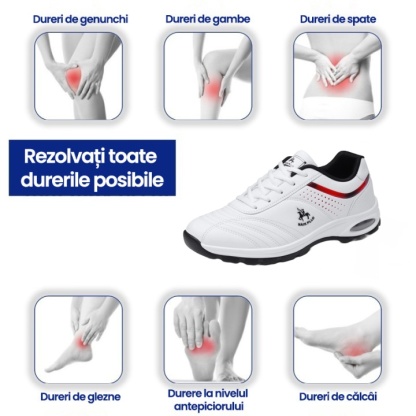 [Ultima zi cu 50% reducere - nu o ratați] 🔥 Pantofi de mers cu design ergonomic 👞 Cusuți manual - impermeabili și antiderapanți ✅ Suport pentru bolta plantară pentru mers confortabil