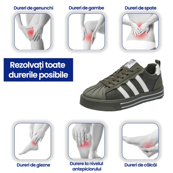 [⏰ Ultima zi cu 70% reducere - Nu o ratați!] 🔥 Pantofi de mers pentru bărbați 👞 Design ergonomic cu suport pentru arcul plantar pentru mers fără durere ✅ Cusuți manual