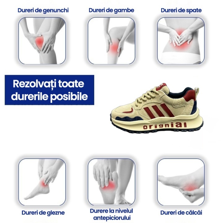 [50% reducere azi - nu ratați] 🔥 Pantofi de mers cu design ergonomic 👞Cusuti manual - impermeabili și anti-alunecare ✅ Suport arc pentru mers confortabil