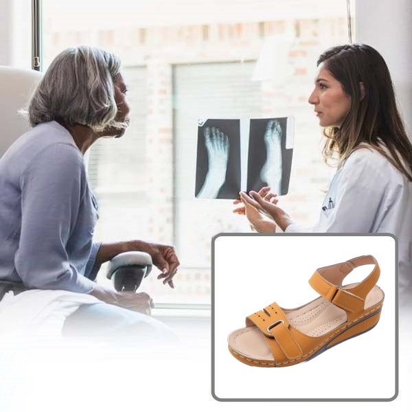 (⏰Vânzare de primăvară la jumătate de preț cu durată limitată - se încheie în curând) Sandale ortopedice de vară cu suport pentru arc ✅ Mers confortabil și fără durere - Design ergonomic
