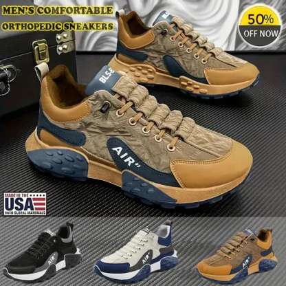 [Ultima zi cu 50% reducere - nu o ratați] 🔥 Pantofi de mers cu design ergonomic 👞 Cusuți manual - respirabili, impermeabili ✅ Suport pentru bolta plantară, mers confortabil