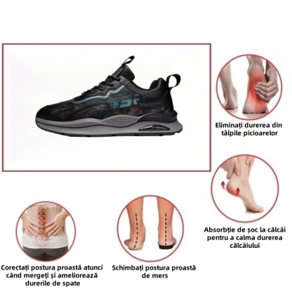 【Jumătate de preț astăzi - Nu-l ratați】🔥-Pantofi de mers potriviti pentru a sta în picioare și pentru a merge pe jos toată ziua👞-Suport arcuit-ușurează mersul pe jos✅