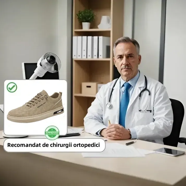 [Timp limitat 50% promoție - se încheie în curând] 🔥 Pantofi de mers cu design ergonomic✅ Suport pentru arc, ameliorează eficient durerea de mers 👞 Faceți mersul mai confortabil