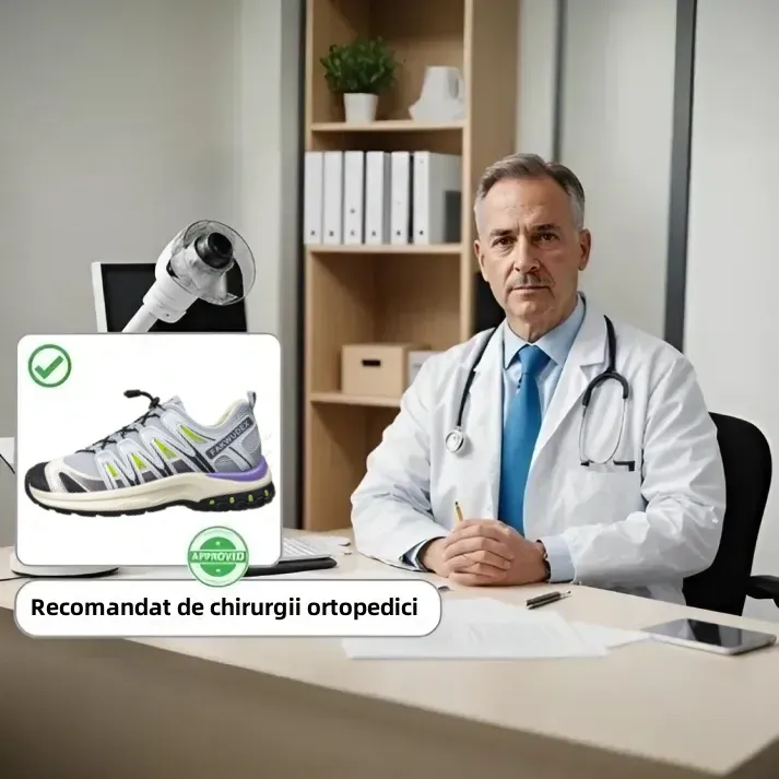 [50% reducere azi - nu ratați] 🔥 Pantofi de mers cu design ergonomic 👞Cusuti manual - impermeabili și anti-alunecare ✅ Suport arc pentru mers confortabil