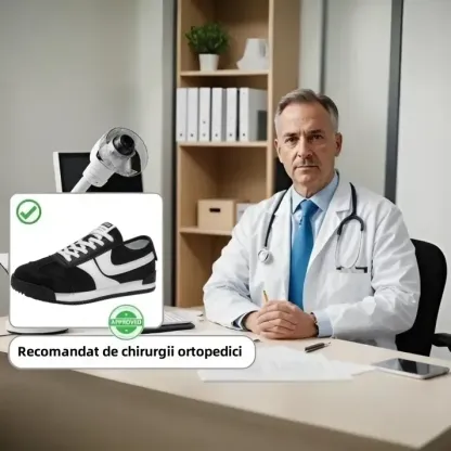[50% reducere azi - nu ratați] 🔥 Pantofi de mers cu design ergonomic 👞Cusuti manual - impermeabili și anti-alunecare ✅ Suport arc pentru mers confortabil