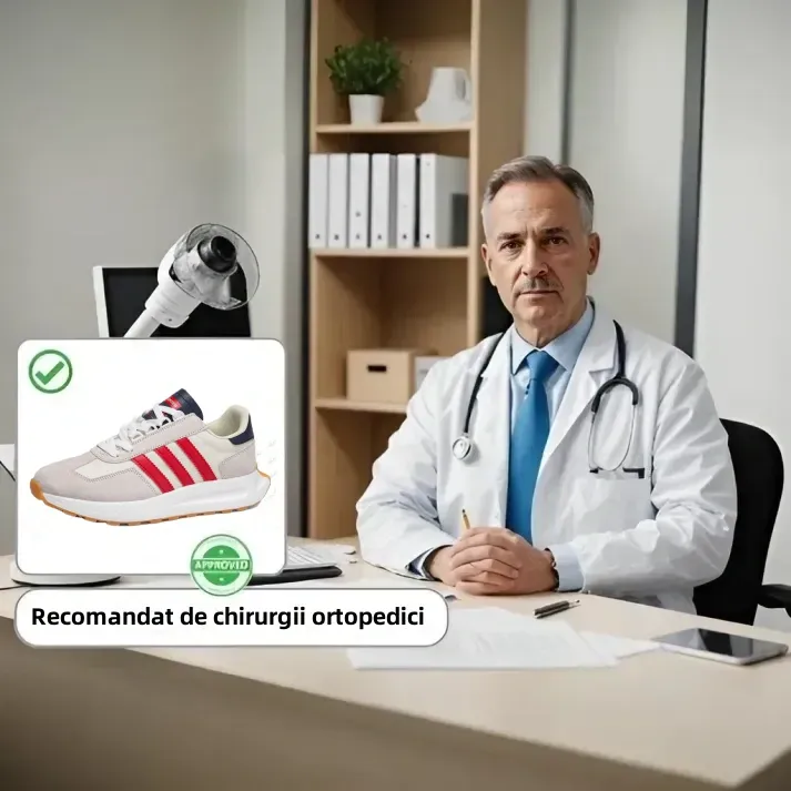 [Reducere 50% astăzi - nu o ratați] 🔥 Pantofi de mers cu design ergonomic 👞 Cusuți manual - impermeabili și antiderapanți ✅ Suport pentru bolta plantară pentru mers confortabil