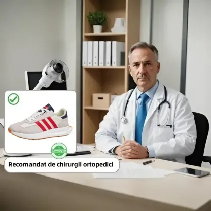 [Reducere 50% astăzi - nu o ratați] 🔥 Pantofi de mers cu design ergonomic 👞 Cusuți manual - impermeabili și antiderapanți ✅ Suport pentru bolta plantară pentru mers confortabil