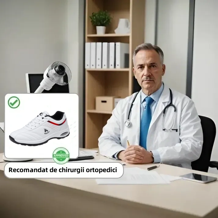 [Ultima zi cu 50% reducere - nu o ratați] 🔥 Pantofi de mers cu design ergonomic 👞 Cusuți manual - impermeabili și antiderapanți ✅ Suport pentru bolta plantară pentru mers confortabil