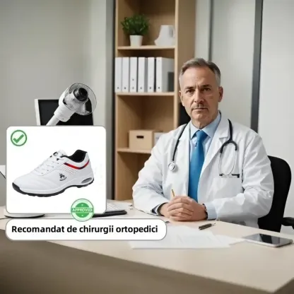 [Ultima zi cu 50% reducere - nu o ratați] 🔥 Pantofi de mers cu design ergonomic 👞 Cusuți manual - impermeabili și antiderapanți ✅ Suport pentru bolta plantară pentru mers confortabil