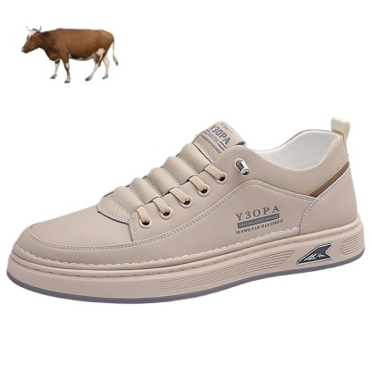 [⏰ Ultima zi pentru a te bucura de o reducere de 70% - nu rata ocazia!] 🐂Pantofi de mers pentru bărbați din piele de vițel australiană 👞 ✅ Ameliorează durerea și mergi confortabil