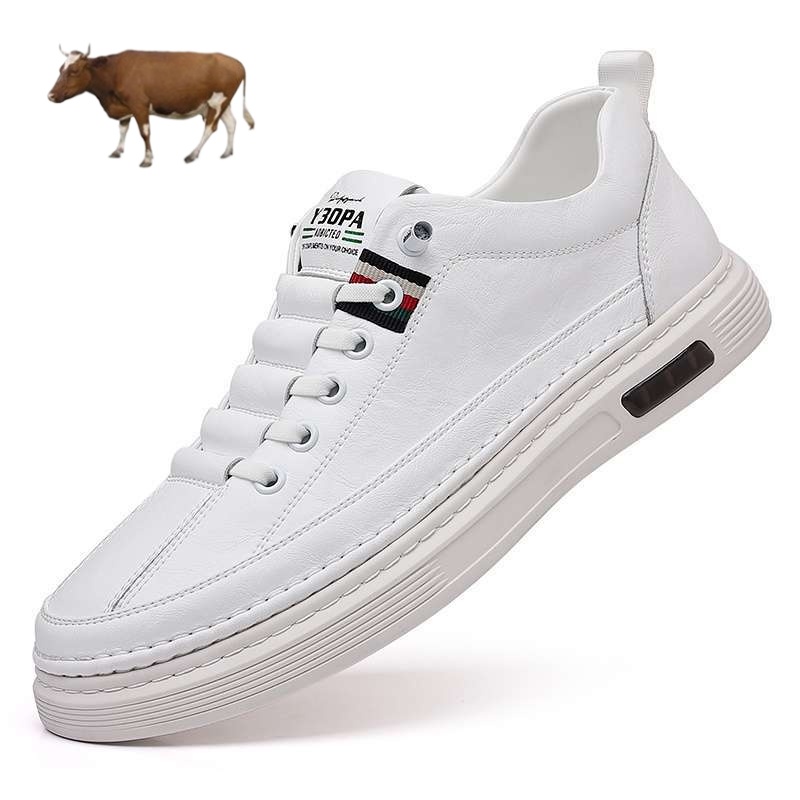 [⏰ Ultima zi pentru a te bucura de o reducere de 70% - nu rata ocazia!] 🐂Pantofi de mers pentru bărbați din piele de vițel australiană 👞 ✅ Ameliorează durerea și mergi confortabil