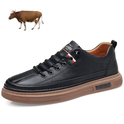 [⏰ Ultima zi pentru a te bucura de o reducere de 70% - nu rata ocazia!] 🐂Pantofi de mers pentru bărbați din piele de vițel australiană 👞 ✅ Ameliorează durerea și mergi confortabil