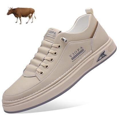 [⏰ Ultima zi pentru a te bucura de o reducere de 70% - nu rata ocazia!] 🐂Pantofi de mers pentru bărbați din piele de vițel australiană 👞 ✅ Ameliorează durerea și mergi confortabil