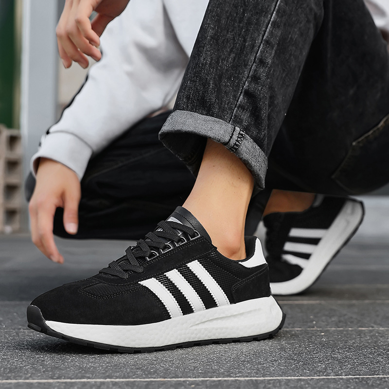 [Reducere 50% astăzi - nu o ratați] 🔥 Pantofi de mers cu design ergonomic 👞 Cusuți manual - impermeabili și antiderapanți ✅ Suport pentru bolta plantară pentru mers confortabil