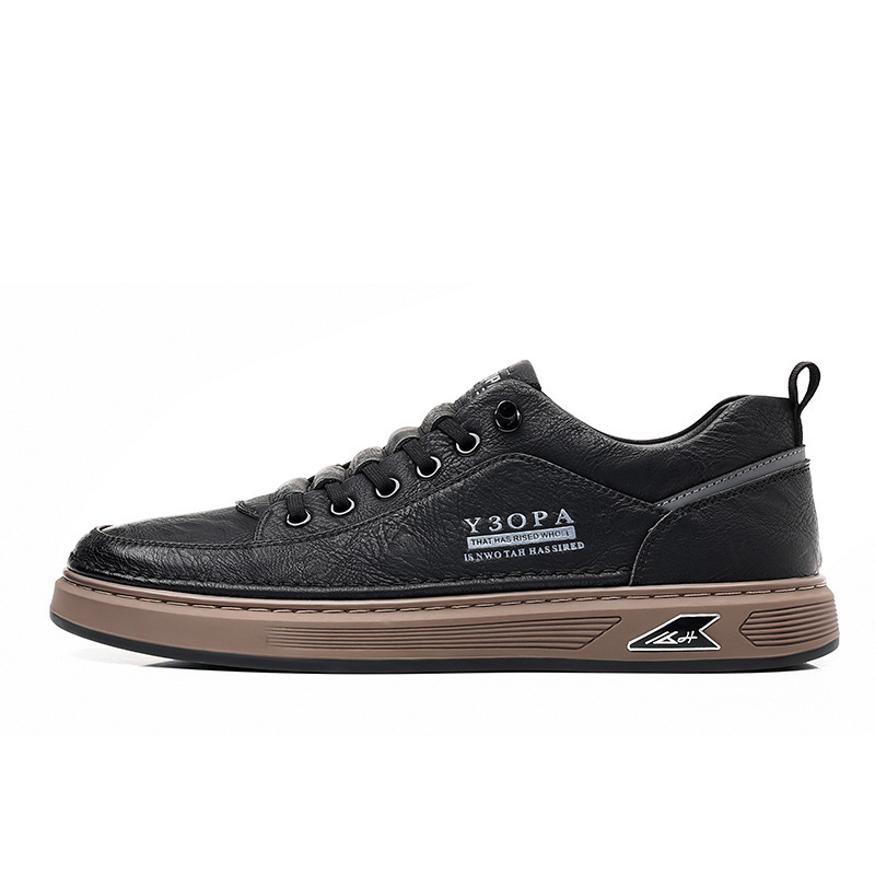 [Ultima zi de reducere de 50% – Se termină în curând] 🔥 Pantofi casual din piele de vițel pentru bărbați 👞 Ameliorează durerea de picioare ✅ Suport pentru bolta plantară pentru mers confortabil