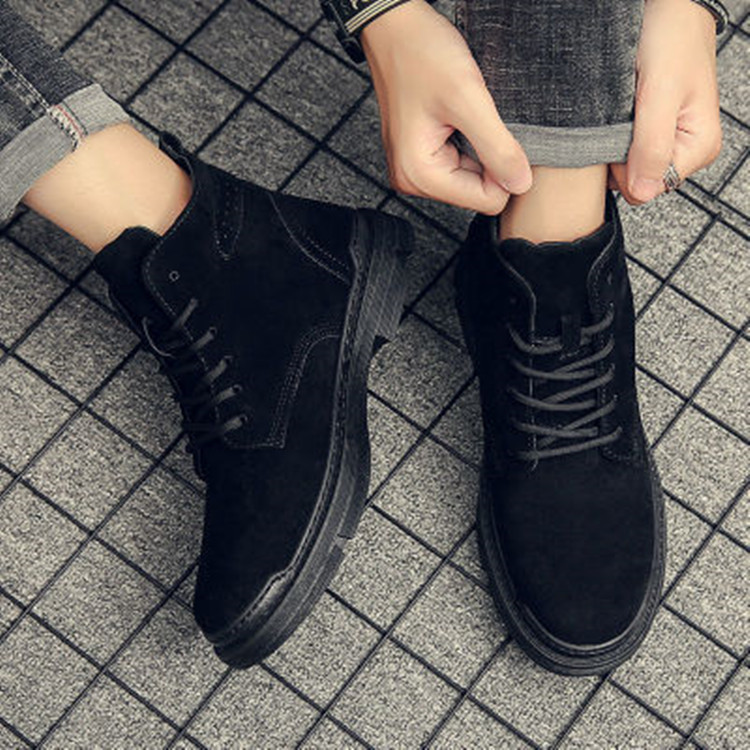 [Jumătate de preț astăzi - nu-l ratați] Cizmele Martin funcționale pentru bărbați adoptă un design ergonomic - ameliorează eficient durerile de mers👞Stil britanic, confortabil de mers