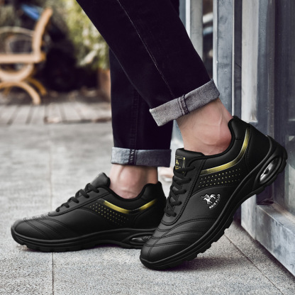 [50% reducere azi - nu ratați] 🔥 Pantofi de mers cu design ergonomic 👞Cusuti manual - impermeabili și anti-alunecare ✅ Suport arc pentru mers confortabil