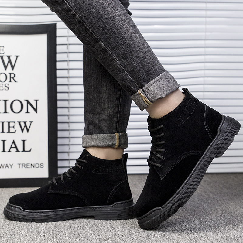 [Jumătate de preț astăzi - nu-l ratați] Cizmele Martin funcționale pentru bărbați adoptă un design ergonomic - ameliorează eficient durerile de mers👞Stil britanic, confortabil de mers