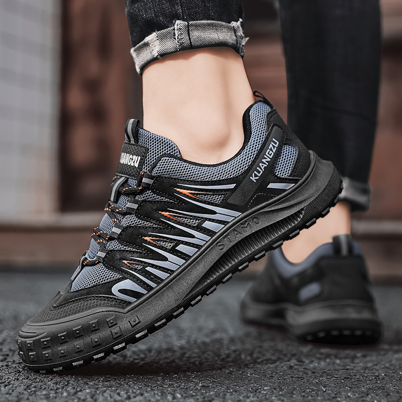 [Reducere 50% astăzi - nu o ratați] 🔥 Pantofi de mers cu design ergonomic 👞 Cusuți manual - impermeabili și antiderapanți ✅ Suport pentru bolta plantară pentru mers confortabil