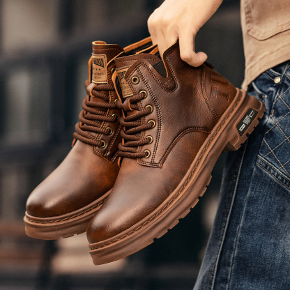 (🎉50% reducere astăzi, nu o ratați⏰) 🐂 Pantofi ortopedici din piele de vacă australiană 👞Cusuți manual, impermeabili și antiderapanți ✅Suport pentru bolta plantară - mers confortabil
