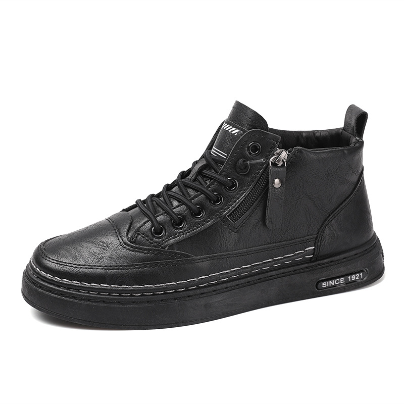 (🎉50% reducere astăzi, nu o ratați) 🐂 Pantofi ortopedici bărbătești din piele de vițel australiană 👞Cusuți manual, impermeabili și antiderapanți ✅Suport pentru bolta plantară - mers confortabil