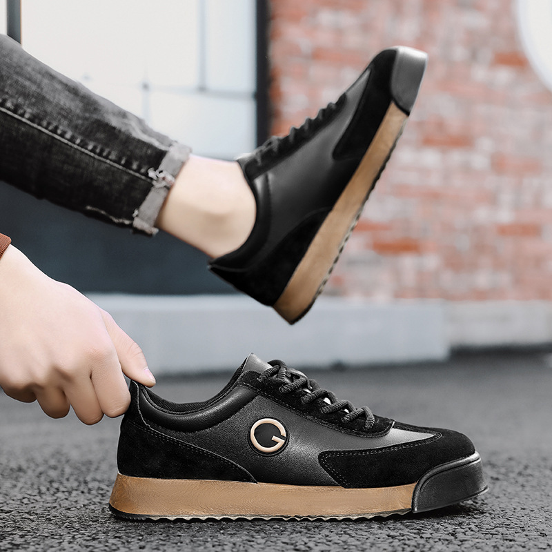 (🎉Reducere de 50% astăzi - nu o ratați) Pantofi casual noi de lux pentru bărbați din piele intoarsa 👞Mergere confortabilă, (✅Eficacitate: ameliorează durerile de picioare)