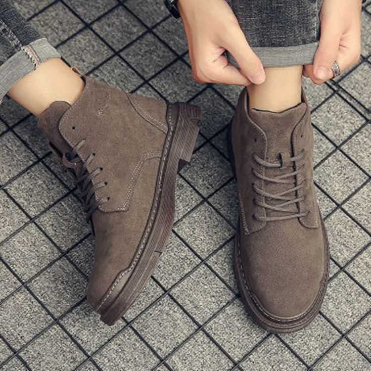 [Jumătate de preț astăzi - nu-l ratați] Cizmele Martin funcționale pentru bărbați adoptă un design ergonomic - ameliorează eficient durerile de mers👞Stil britanic, confortabil de mers