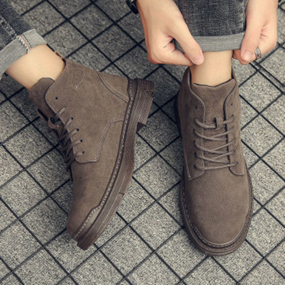 [Jumătate de preț astăzi - nu-l ratați] Cizmele Martin funcționale pentru bărbați adoptă un design ergonomic - ameliorează eficient durerile de mers👞Stil britanic, confortabil de mers