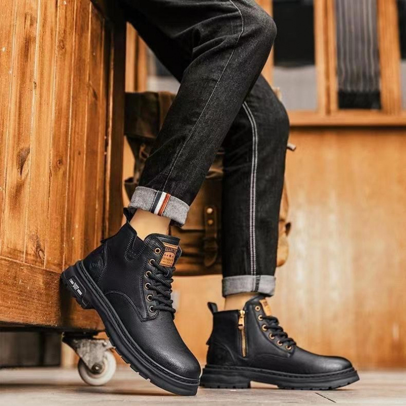 (🎉50% reducere astăzi, nu o ratați⏰) 🐂 Pantofi ortopedici din piele de vacă australiană 👞Cusuți manual, impermeabili și antiderapanți ✅Suport pentru bolta plantară - mers confortabil