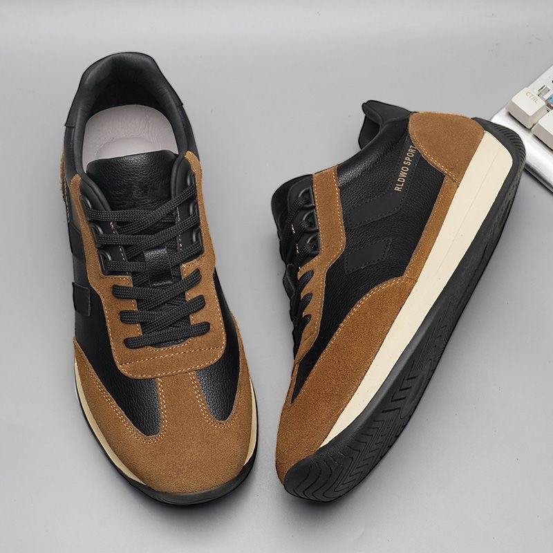 [50% reducere azi - nu ratați] 🔥 Pantofi de mers cu design ergonomic 👞Cusuti manual - impermeabili și anti-alunecare ✅ Suport arc pentru mers confortabil