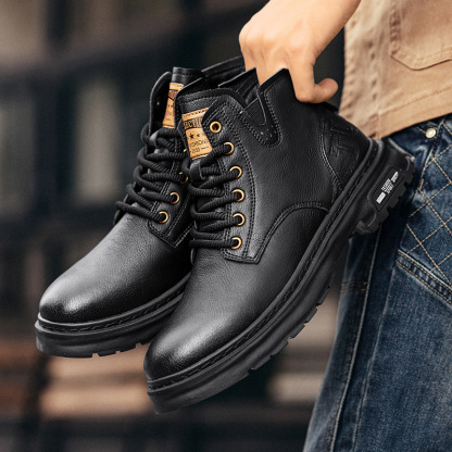 (🎉50% reducere astăzi, nu o ratați⏰) 🐂 Pantofi ortopedici din piele de vacă australiană 👞Cusuți manual, impermeabili și antiderapanți ✅Suport pentru bolta plantară - mers confortabil