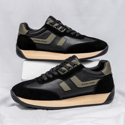 [50% reducere azi - nu ratați] 🔥 Pantofi de mers cu design ergonomic 👞Cusuti manual - impermeabili și anti-alunecare ✅ Suport arc pentru mers confortabil