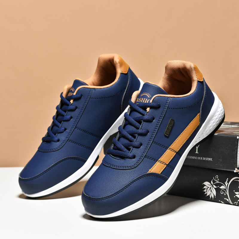 [Ofertă de astăzi la jumătate de preț - nu o ratați] Pantofi casual pentru bărbați cu design ergonomic - ameliorează eficient durerile de mers 👞Cusute manual, confortabile pentru mers