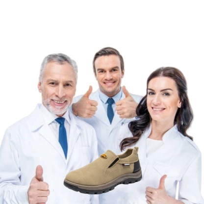 (🎉50% reducere azi, nu ratați) 🐂 Pantofi ortopedici pentru bărbați din piele de vițel australiană 👞Cusuți manual, impermeabili și anti-alunecare ✅Suport arc - mers confortabil