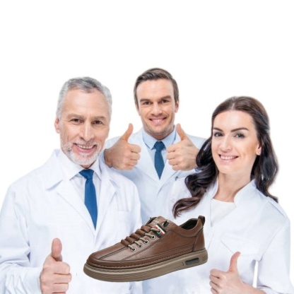 (🎉70% reducere astăzi, nu o ratați) 🐂 Pantofi ortopedici din piele de vițel australiană👞 Cusuți manual - respirabili, impermeabili ✅ Suport pentru bolta plantară - mers confortabil