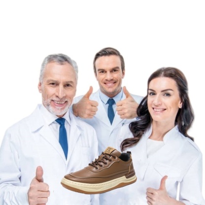 (🎉Promoția de azi 50% reducere, se încheie în curând) Pantofi ortopedici din piele de vițel australiană pentru bărbați✅ Suport arc: mers confortabil și fără durere - cusut manual