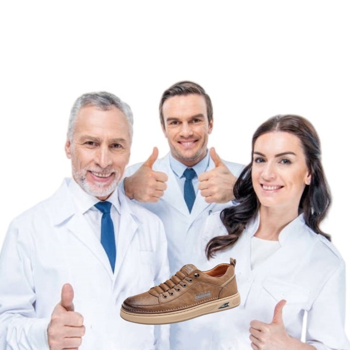 (🎉50% reducere astăzi, nu o ratați) 🐂 Pantofi ortopedici bărbătești din piele de vițel australiană 👞Cusuți manual, impermeabili și antiderapanți ✅Suport pentru bolta plantară - mers confortabil