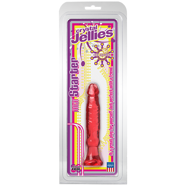 6 Inch ANAL STARTER Dildo | Clear Pink