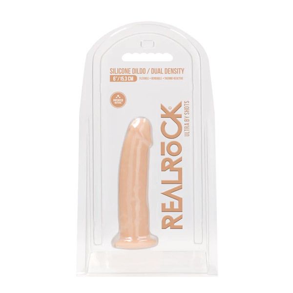 Realistic Dildo Without Balls - Cream | 6.5 Inches
