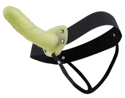 Fetish Fantasy Hollow Strap-On - Yellow