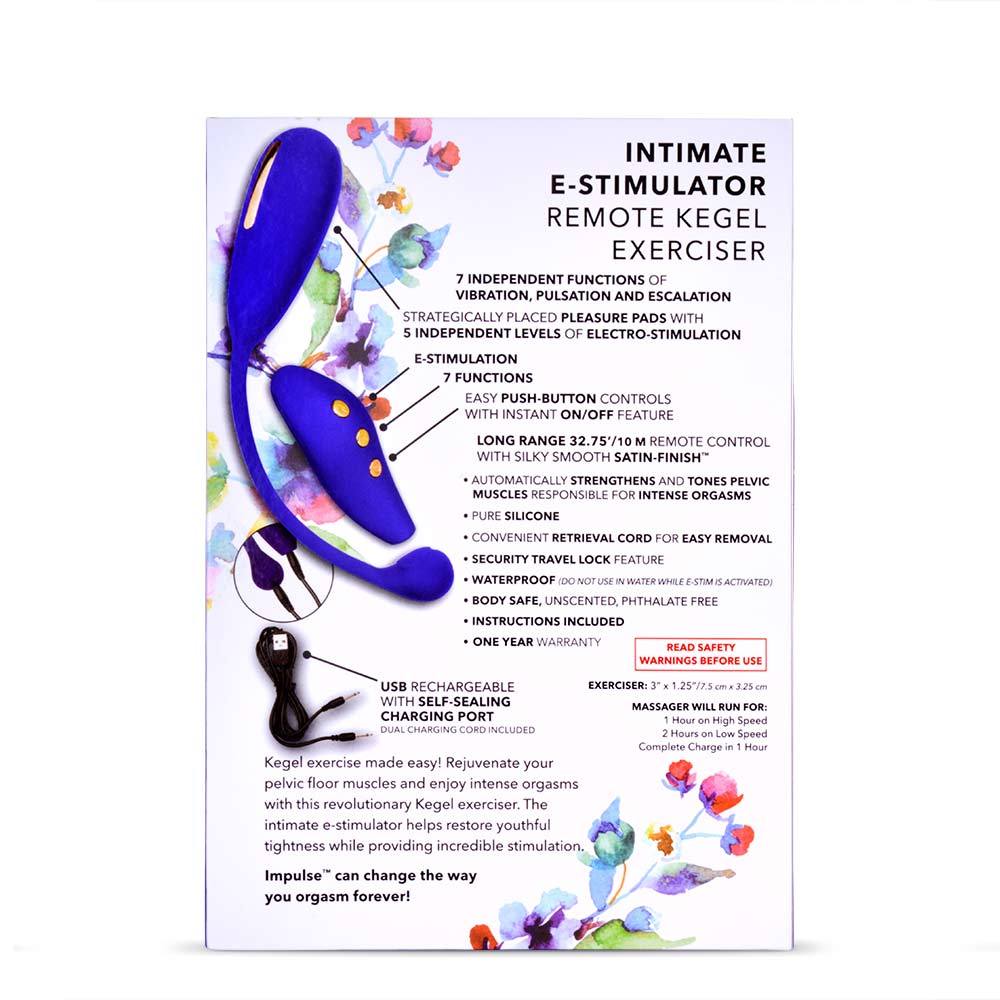 California Exotics Intimate E-Stimulator Remote Kegel Exerciser | UberKinky