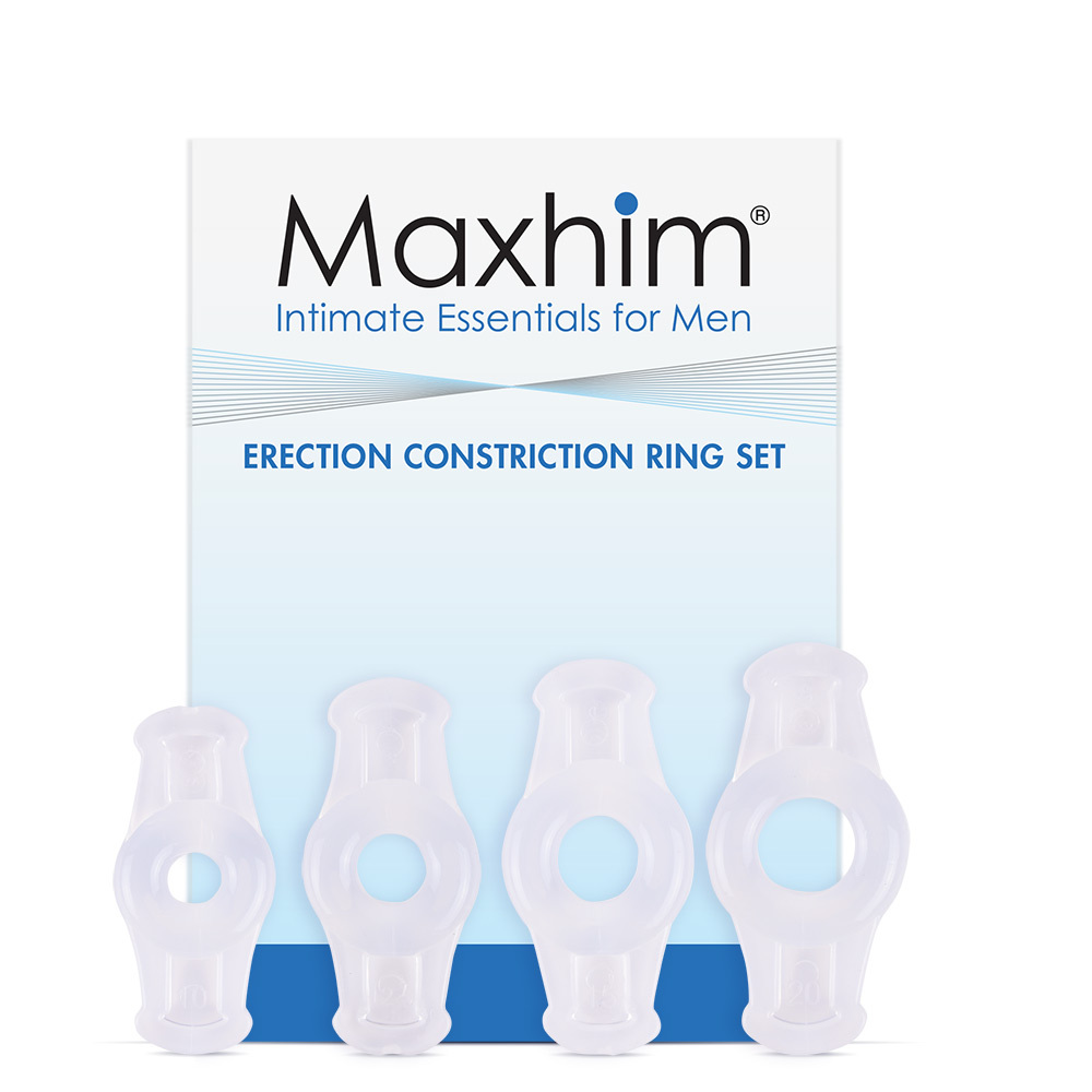 Maxhim Easy On-Off Cock Rings (Set of 4) | UberKinky