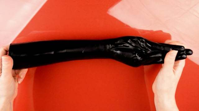 Uberkinky ALL BLACK Fisting Dildo 15 Inches | UberKinky