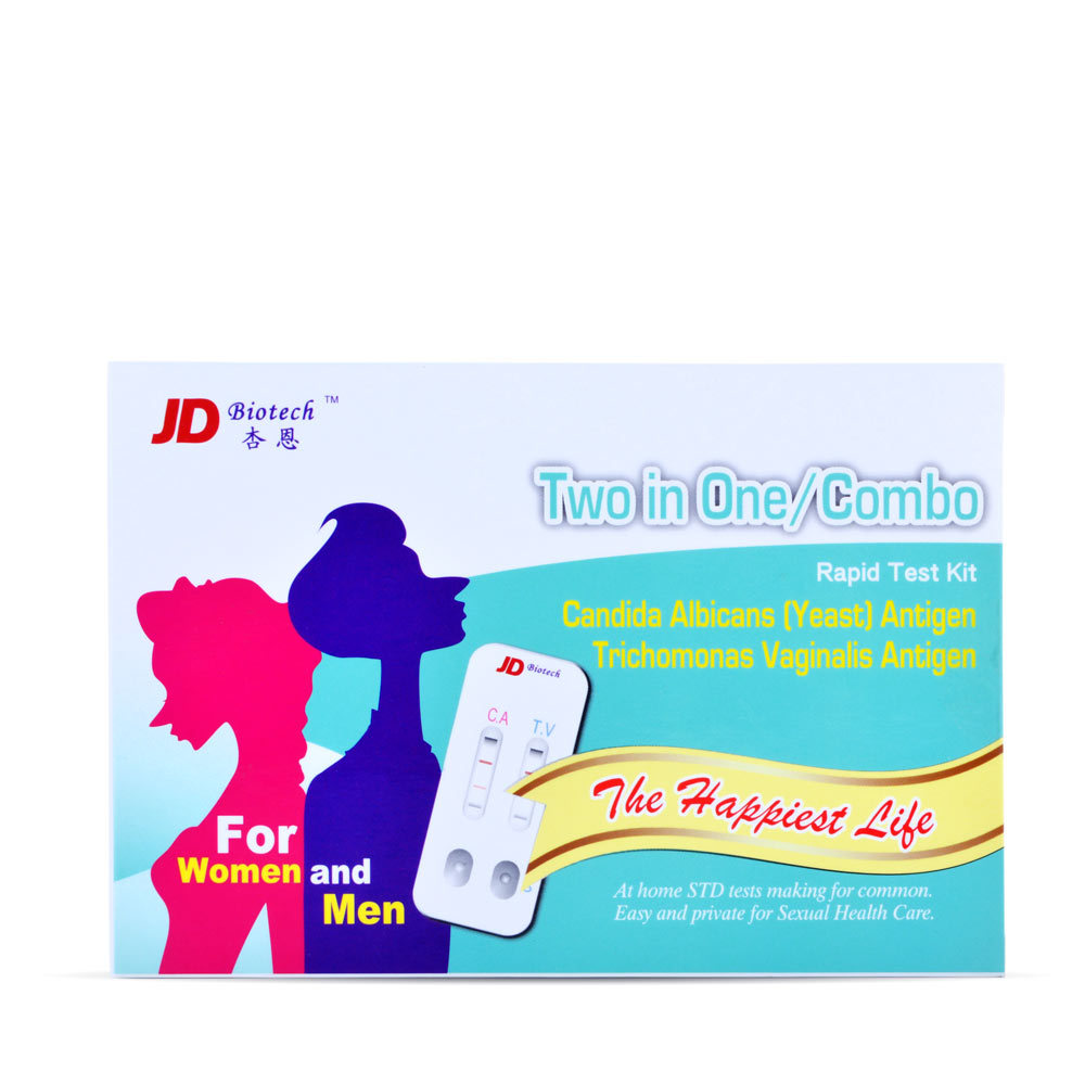 JD Biotech Trichomonas Vaginalis and Thrush 2 in 1 Home Test Kit | UberKinky