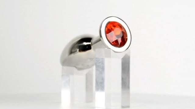 Uberkinky Jewelled Rosebud Butt Plug 3.35 Inches | UberKinky